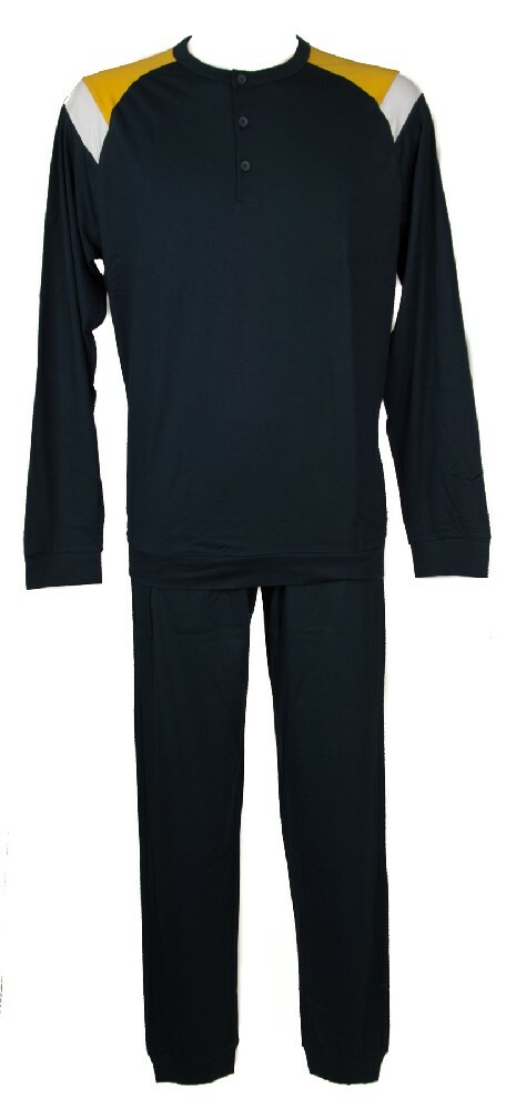 Пижама Mann Baumwolle Langarm Seraphim Hals RAGNO SPORT Artikel U087N1