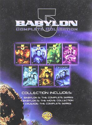 BABYLON 5 Complete Series DVD Box Set Season 1 2 3 4 5+Movie+