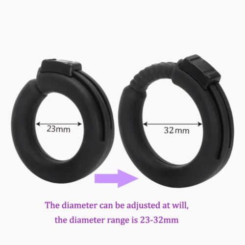 Delay Ejaculation Adjustable Penis Rings Erection Enhancer Sexy Toys Stretchy 、 - Picture 8 of 13