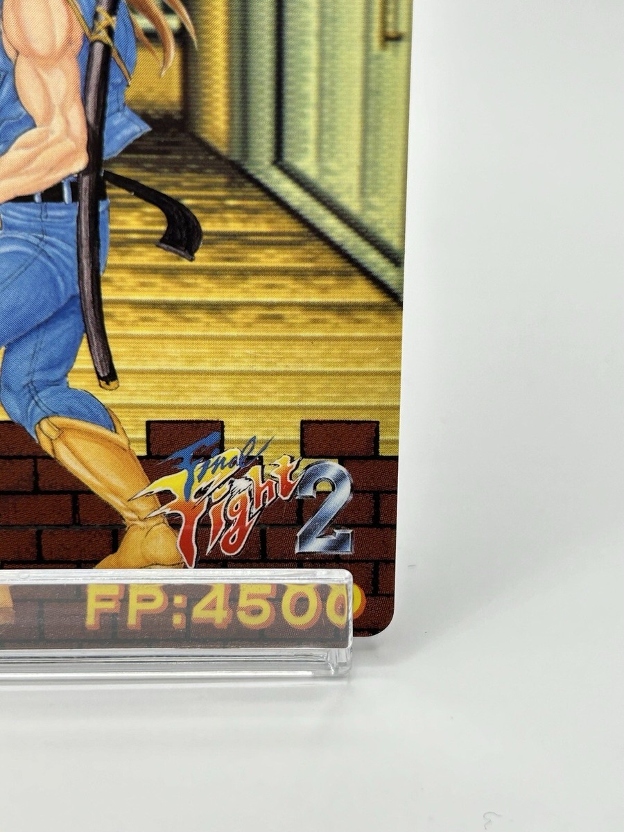 Final Fight2 CARLOS ⑥ Game card Anime Japanese TCG BANDAI CAPCOM