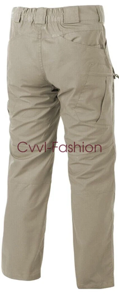 Mens Tactical Cargo Pants Waterproof Work Pants Outdoor Hiking Combat Trousers - Image 4 of 4