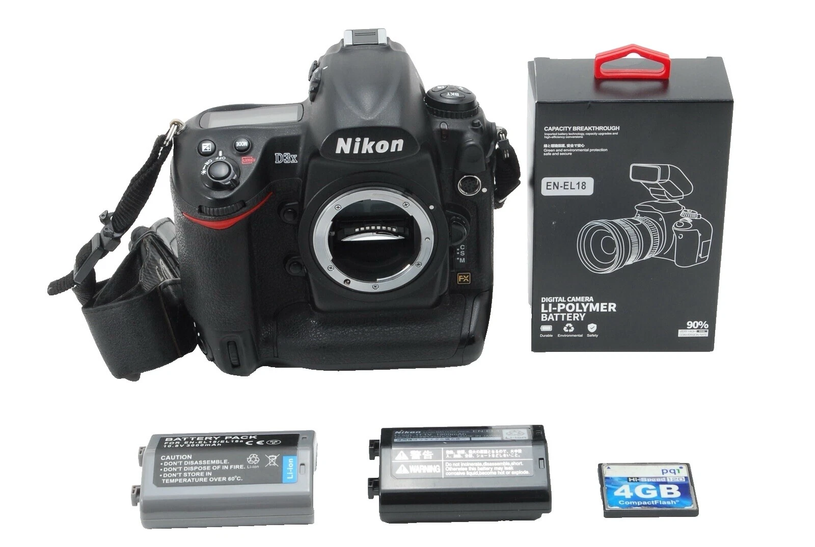 Nikon D3X Digital SLR 1-4.9x Digital Zoom Cameras