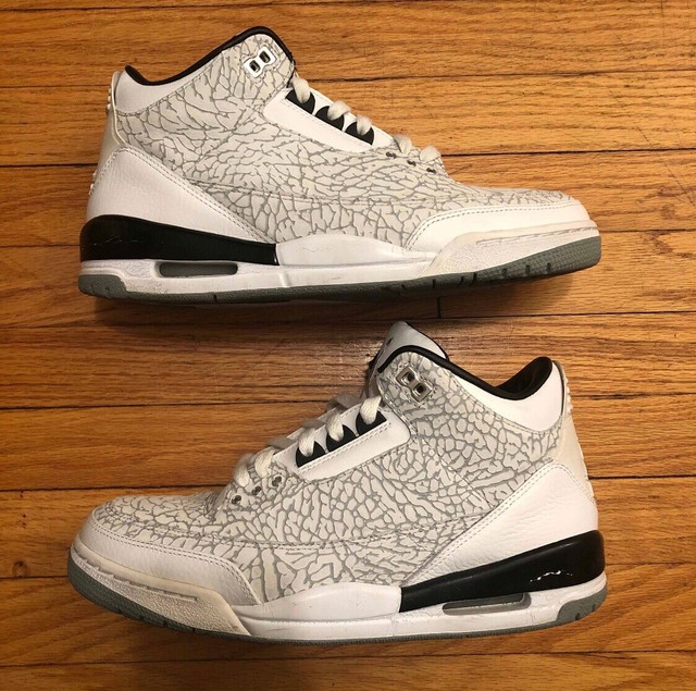 jordan retro 3 youth size 6.5