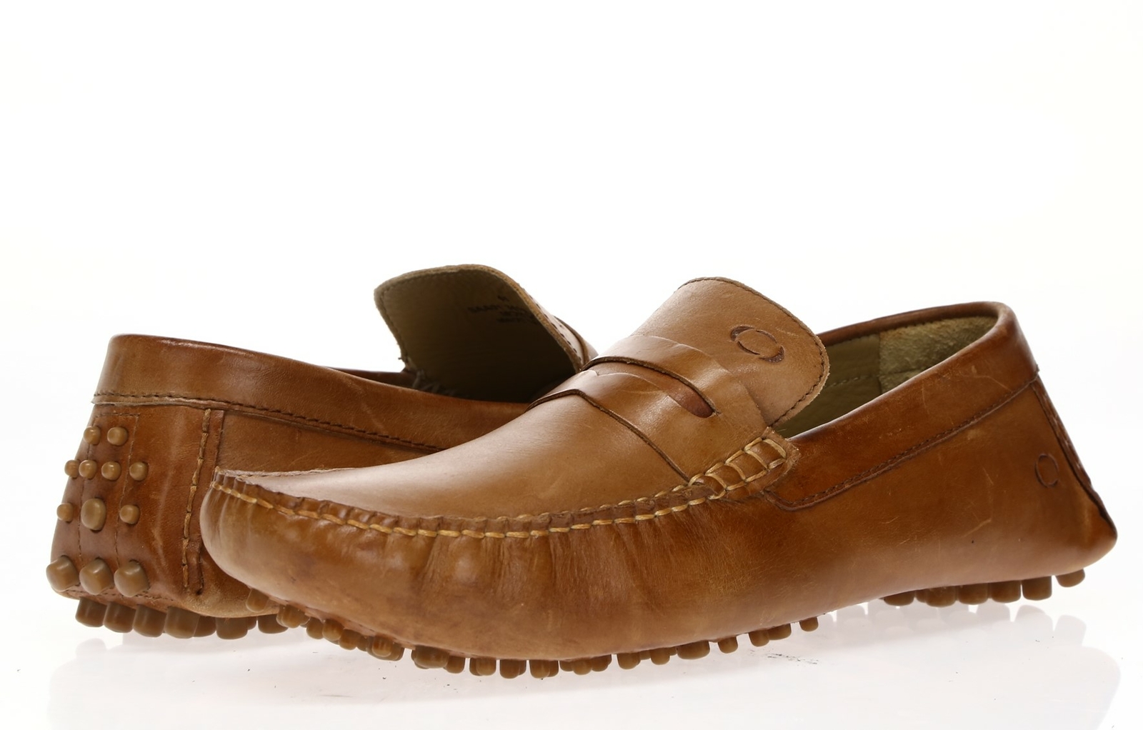 BASE LONDON Mens Morgan Brown Leather 