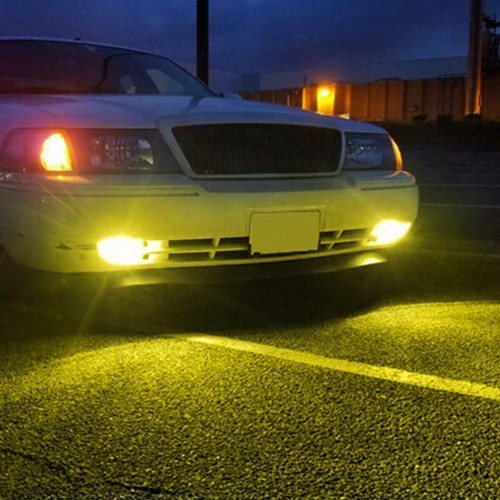 5202 LED Fog Light Bulbs Yellow For GMC Sierra 1500 2007-2015 Yukon XL 2007-2013 - Foto 2 di 8