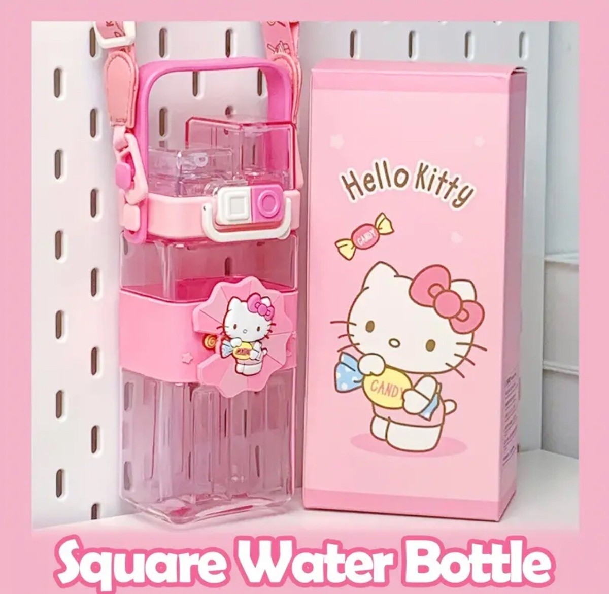 Hello Kitty Water Bottle Pink Sports Bottle New Sanrio 2024 | eBay