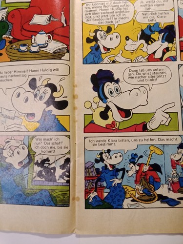 Cuaderno de cómics de Micky Mous n.o 16 de 1979 Walt Disney original vintage cuaderno de coleccionista - Imagen 5 de 9