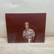 1983 Photograph Drill Sergeant Dotson Us Army SSG BASIC TRAINING S1279