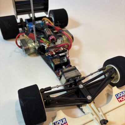 Tamiya F103 Vintage RC Car Radio Control F1 Car Set Tested Good