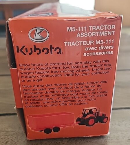 NEW Kubota M5-111 Toy Tractor Assortment 1:32 Scale Model 3 Piece Set Horses NIB - Picture 5 of 6