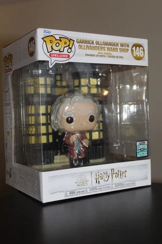 Funko Pop! Deluxe Harry Potter Garrick Ollivander w/ Ollivanders Wand Shop #146