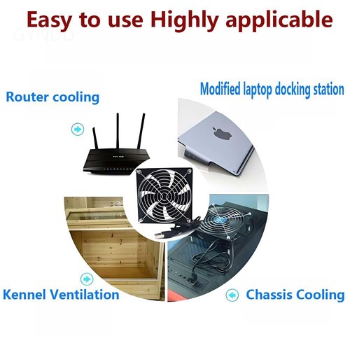 2510 DC Brushless Fans 3.7V 5V-24V Silent Cooling Cooler Fans For Computer Case - Picture 7 of 7
