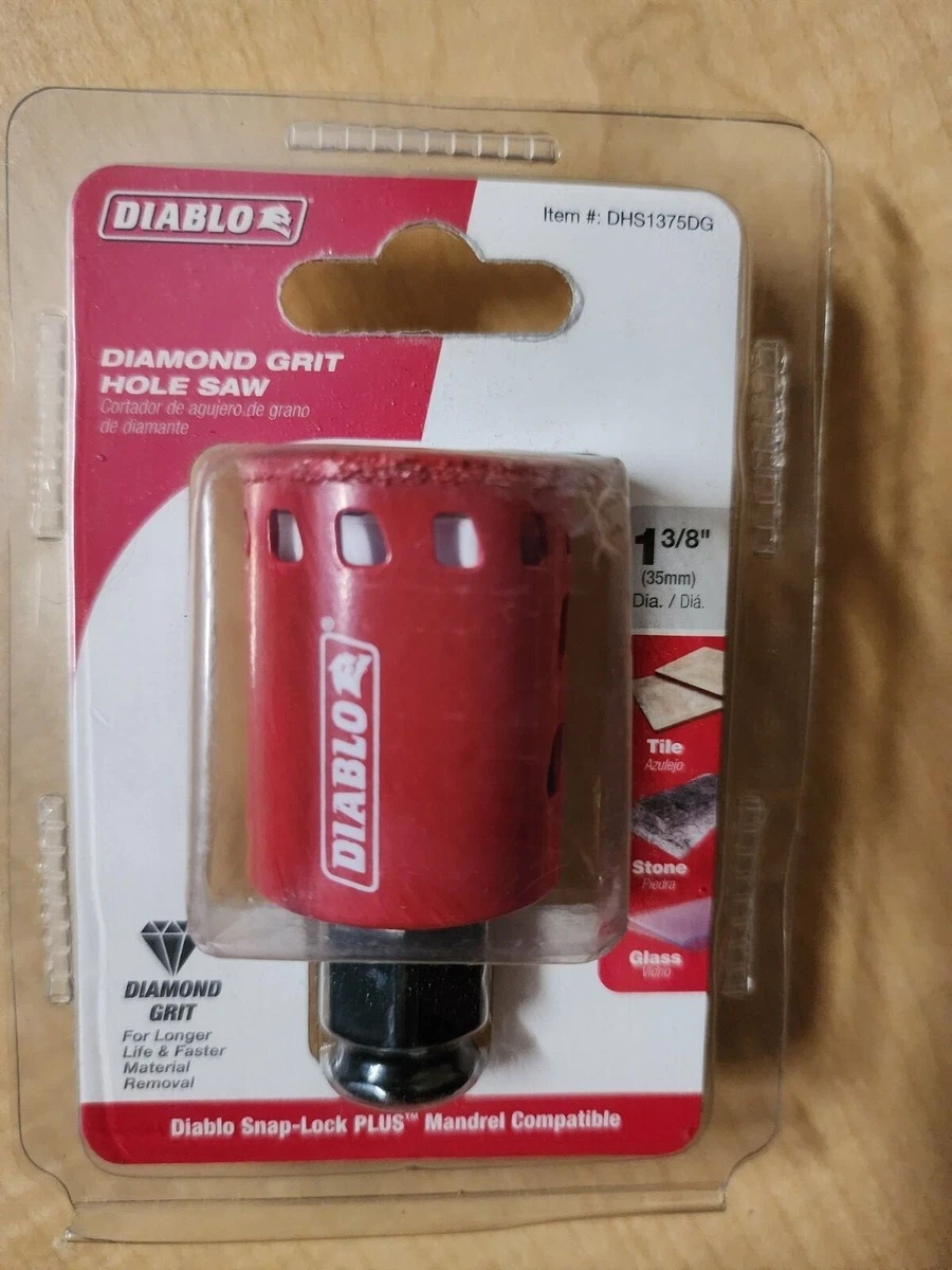 Diablo diamond hole saw deals