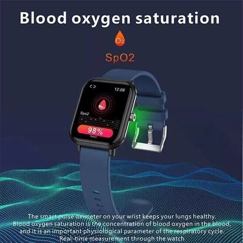 Smart Watch Men Women Fitness Tracker Blood Pressure Heart Rate Sport Watches UK - Picture 5 of 13
