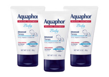 3 Pack Aquaphor Baby Healing Ointment Advanced Therapy - Diaper Rash: 3 Oz Each