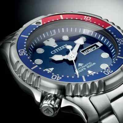 CITIZEN PROMASTER 42MM BLUE DIAL NY0086-83L MEN'S 200M DIVER'S