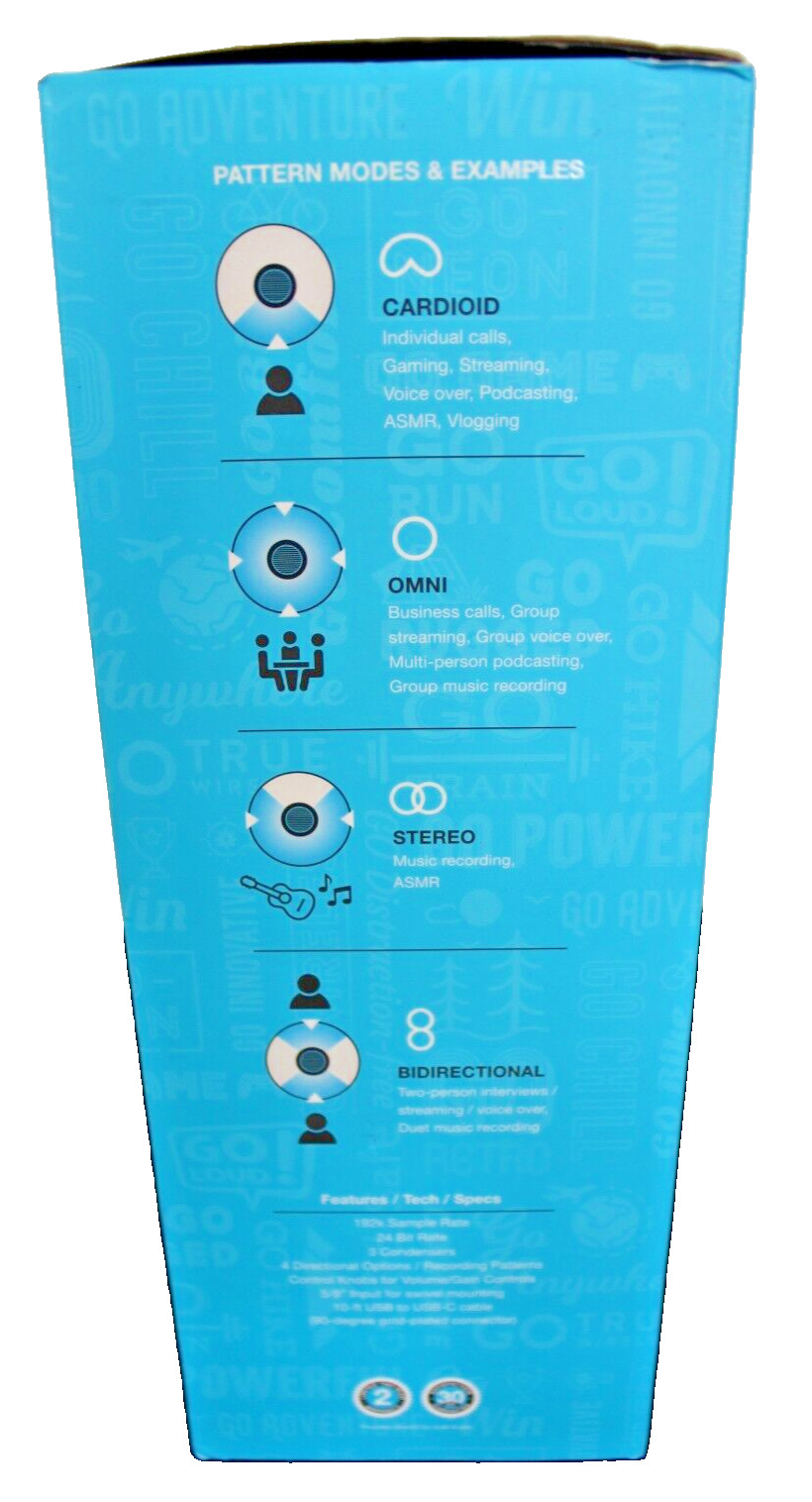 JLAB TalkPro Professional Grade USB Microphone - 192Khz 24 bits - MTALKPRORBLK4