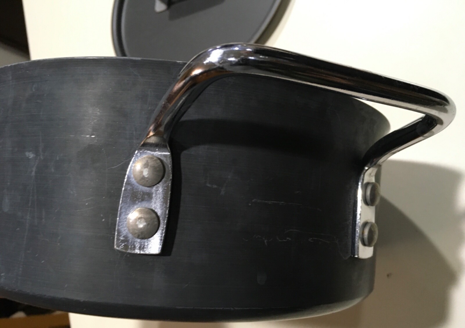 Calphalon Commercial 5 Quart 8785 Pot And Lid 10 x 4 inch Made In USA ...