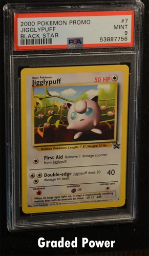 Promo Jigglypuff Black Star Promo PSA 9 #7 Pokemon  (7756)