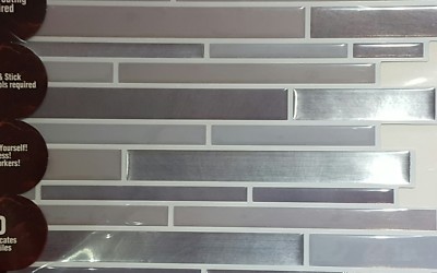 3-D Mosaic Decorative Self Adhesive Wall Tile Peel And Stick Backsplash Kitchen
