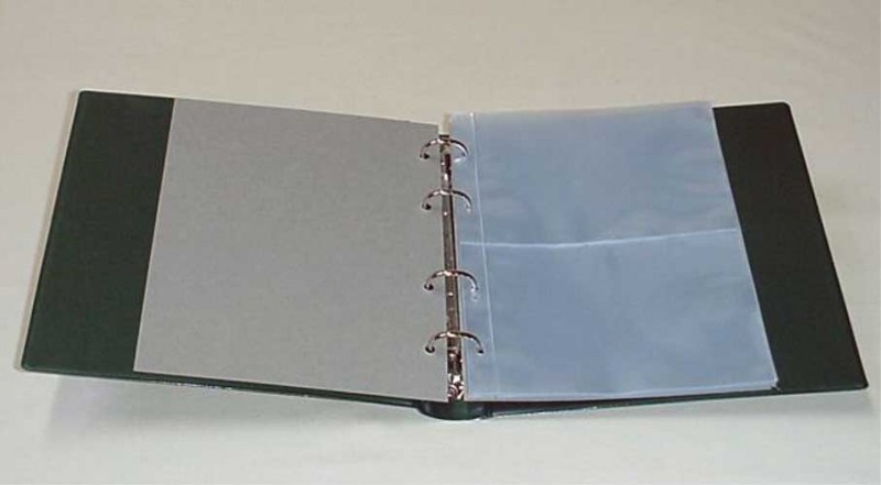 Kobra-postkarten-ringalbum Nr. G172 Grün