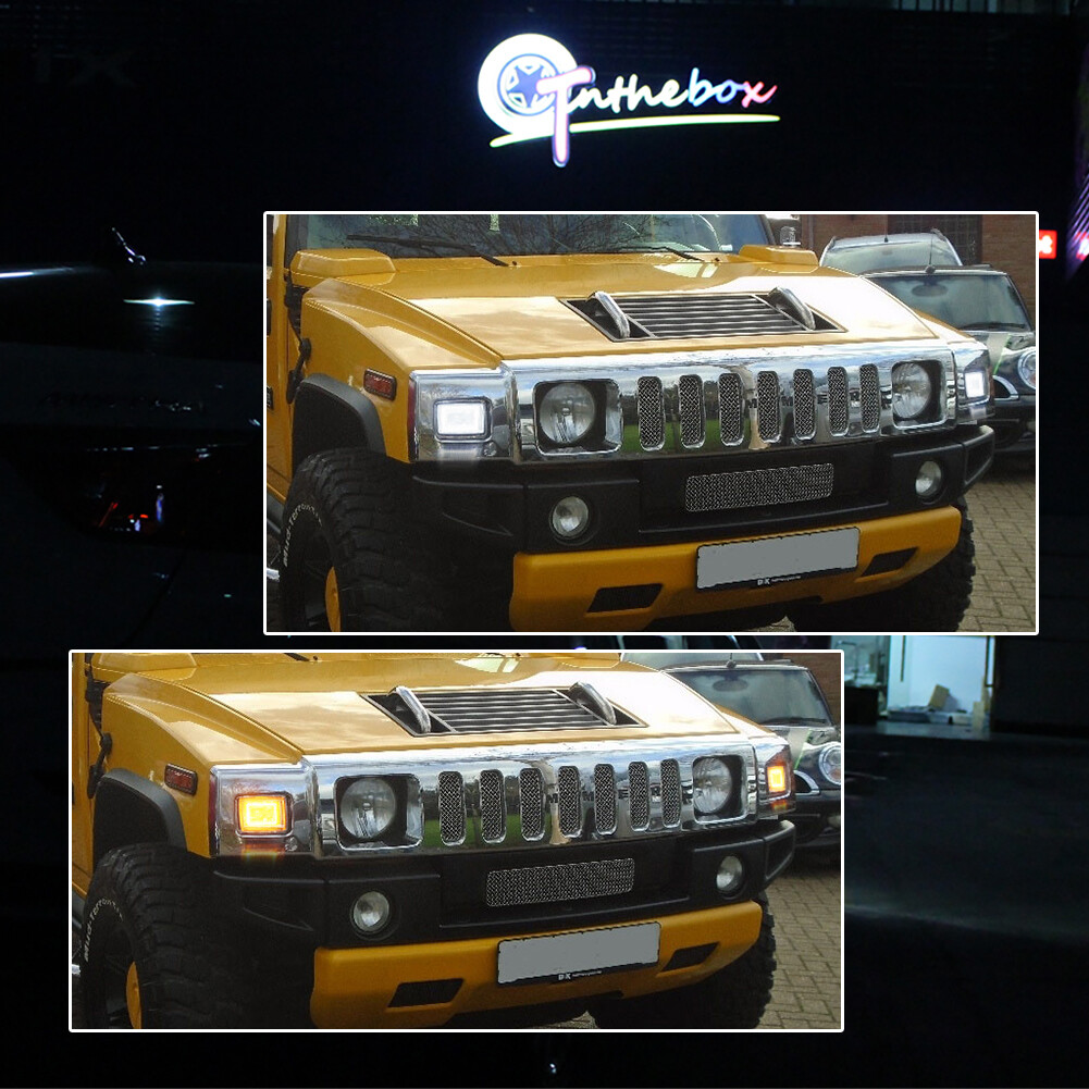Clear Switchback Front Bumper DRL Turn Signal Lights Barbados | Ubuy