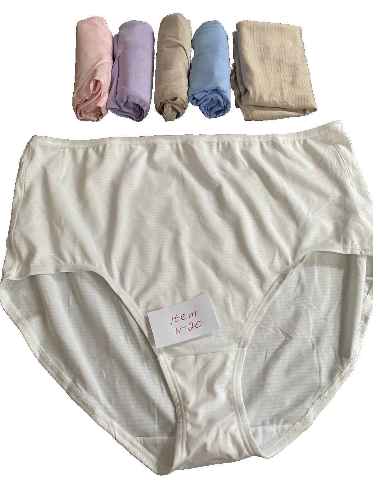 Fruit of the Loom Bikini Bragas De Rayas para mujeres