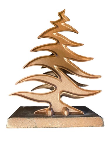 2er Set Weihnachtsbaum Strumpfhalter 2D Bäume - Bild 8 von 9