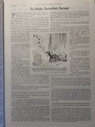 June 3, 1933 The Literary Digest Chicago Century of Progress World's Fair Cover - Picture 7 of 20