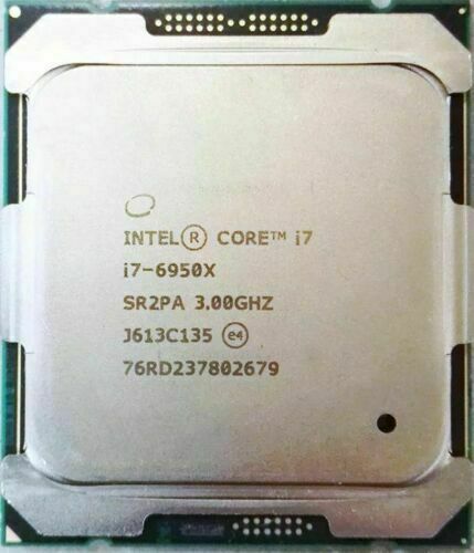 Intel Core i7 6950X CPU 10 Cores Processor Extreme Edition25MB, up to 3.50 GHz - Bild 1 von 2