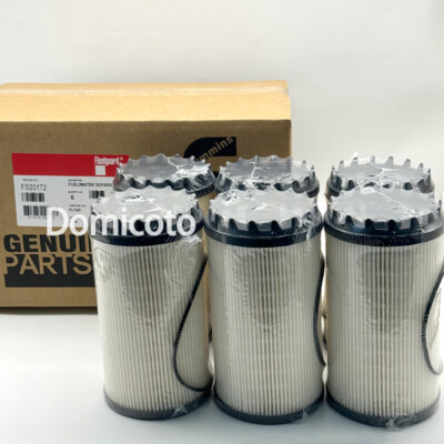 6Pcs FS20172 Fuel Filter Water Separator Fleetguard For Cummins PACCAR K37-1029