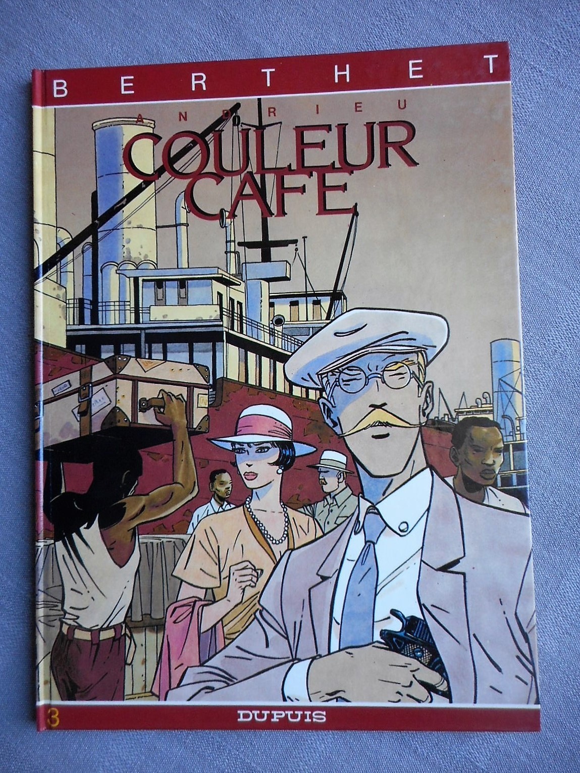 Berthet Andrieu Couleur Café EO Cartonnée Neuf