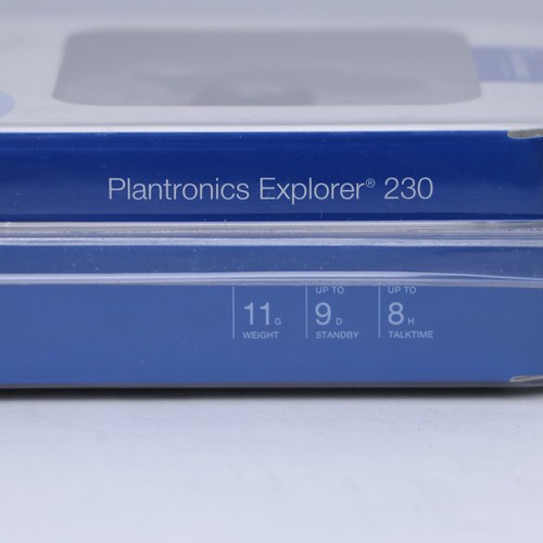 Plantronics Explorer 230 Bluetooth Earhook Headset New Sealed - Picture 5 of 9