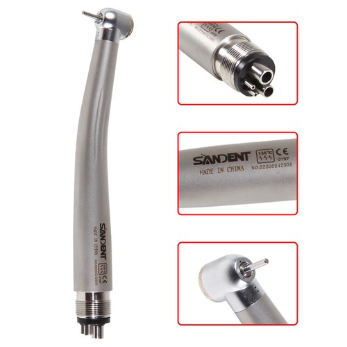 Dental Surgical High Speed Handpiece Air Turbine Push Button 4 Holes NSK Style - Picture 7 of 40