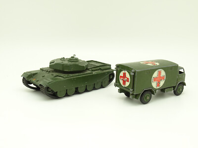 Dinky Toys GB Military SB 1/43 Lot Centurion Tank 651 Ford Ambulance 626
