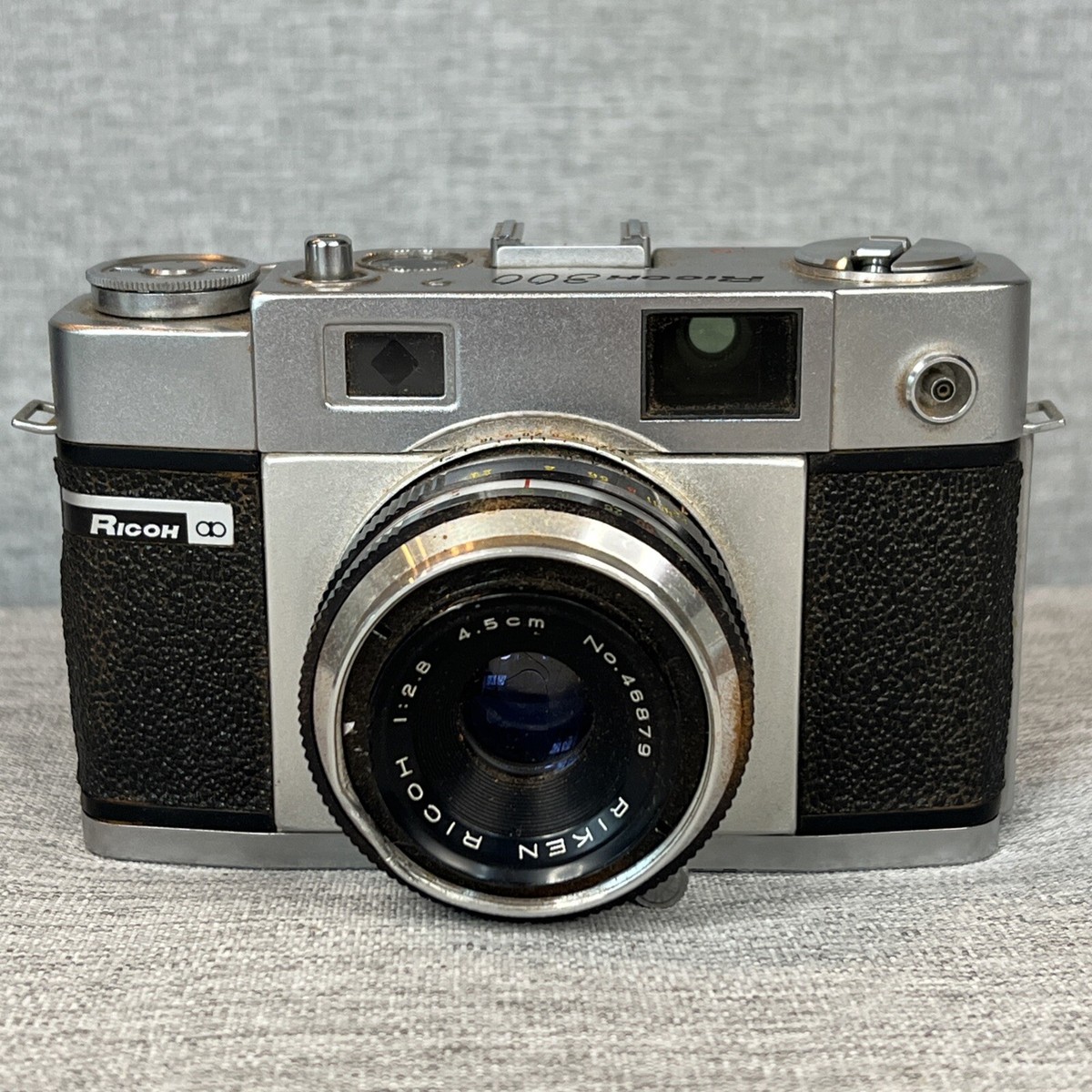 Ricoh Riken フィルムカメラ 300 Ricoh 300 S Camera w/ Riken 4.5cm f/2.8 lens | eBay
