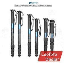 Leofoto MP-366C CF Monopod Carbon Fiber w/ Case /Gitzo/RRS