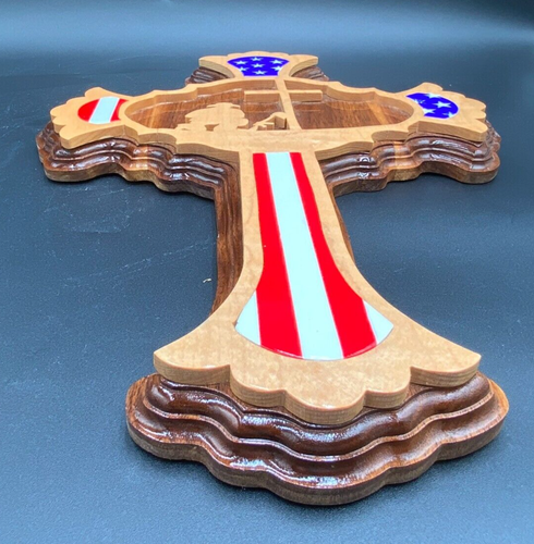 Craig Caudill Armed Forces Fallen Solider Memorial Cross USA - Picture 5 of 9