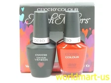CUCCIO VENEER Gel Nail Polish 0.44fl.oz Gel Duo 6026- A Kiss In Paris