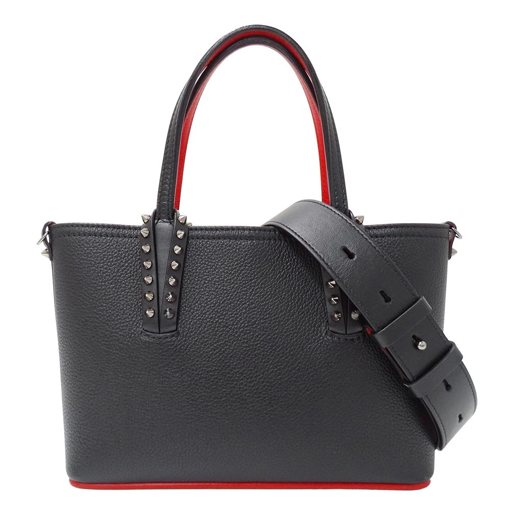 バッグ ^^ Christian Louboutin Women's Leather Exterior Red Bags & Handbags