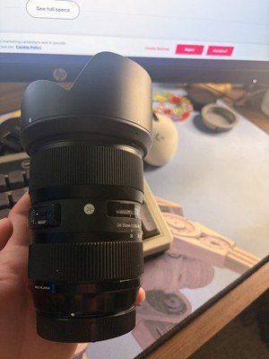 Sigma Art 24-35mm F2 DG HSM Lens for Canon EF Mount