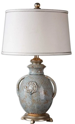 Cancello - 1 Light Table Lamp - 17 inches wide by 17 inches deep Lamps Uttermost - Picture 1 of 5
