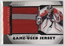 2012 ITG Heroes and Prospects Game-Used Black Jersey /120 Robin Gusse #M-44 10gc