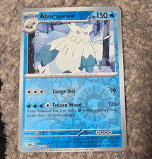 The Pokémon Company Abomasnow Destined Rivals 060/182 Uncommon Reverse Holo