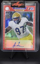 2021 Pro Set Metal #PA-JT1 Jaylen Twyman Red Prismatic Auto #12/100