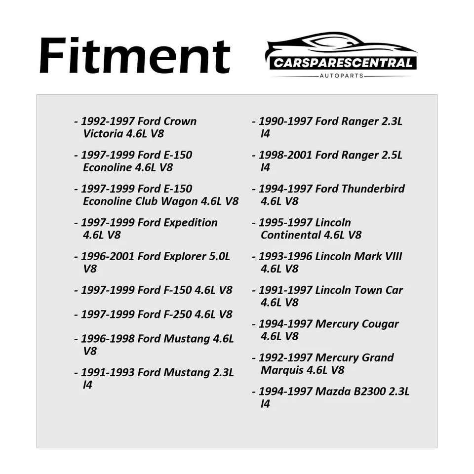 Катушка зажигания 2x для Ford Thunderbird 1994-1997 Lincoln Continental 1995-1997 - Изображение 2 из 4
