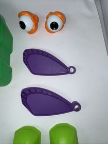 RARE Kid Knex K'nex FOOTED FRIENDS Building Set 100% COMPLETE Case Manual