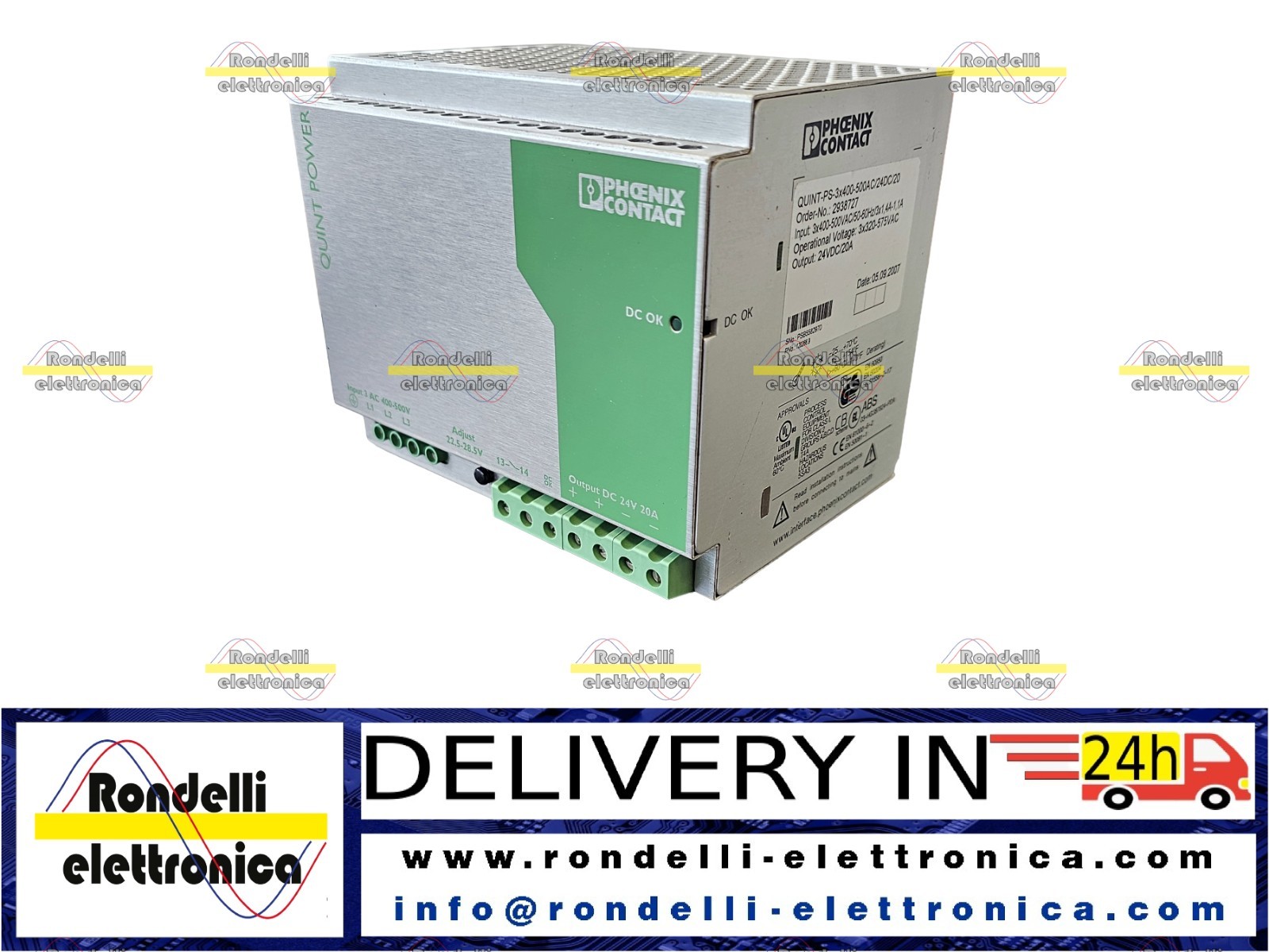 PHOENIX CONTACT 2938727 -DHL EXPRESS 1 DAY DELIVERY-
