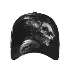 Cool Skull Snapback Cap Skull Baseball Hats Cool Sun Hat Adjustable Men Cap C...