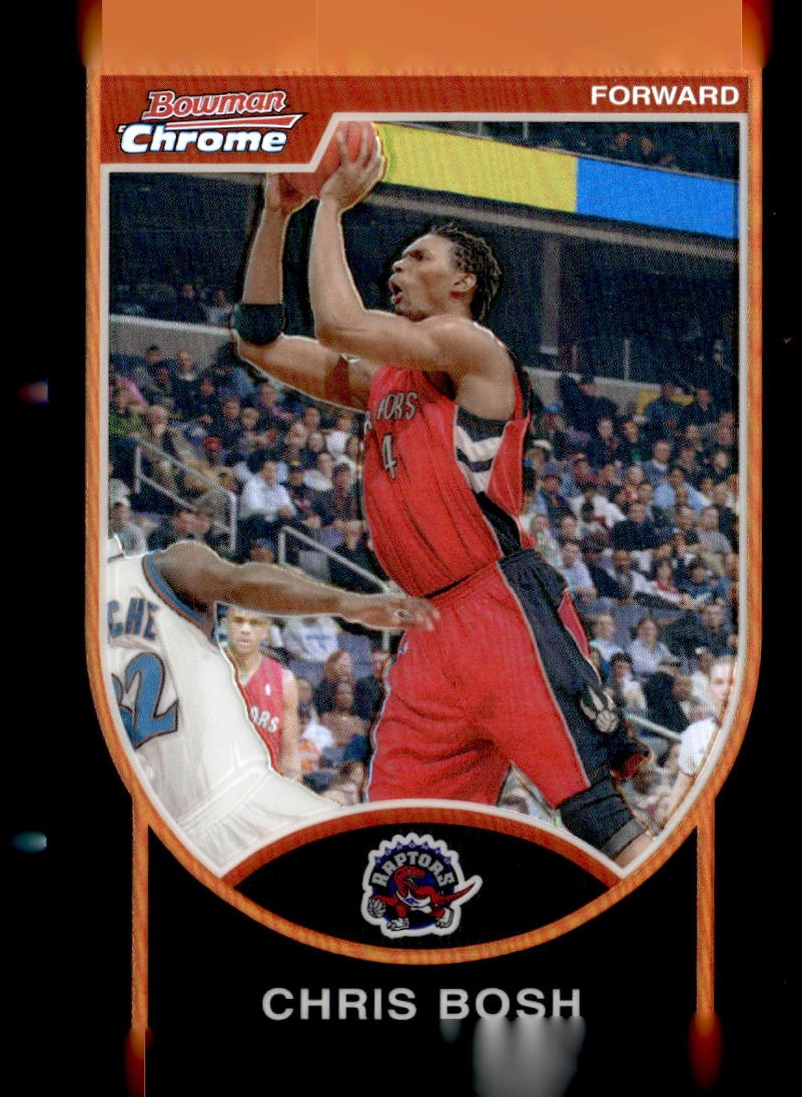 CHRIS BOSH 2007-08 BOWMAN CHROME BLACK REFRACTOR /199 RAPTORS QQ